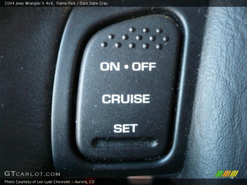 Flame Red / Dark Slate Gray 2004 Jeep Wrangler X 4x4