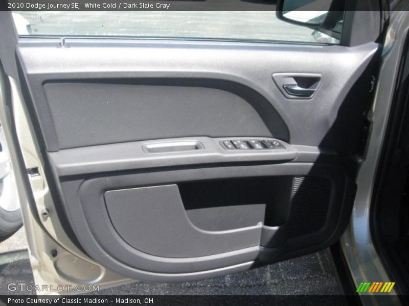 White Gold / Dark Slate Gray 2010 Dodge Journey SE