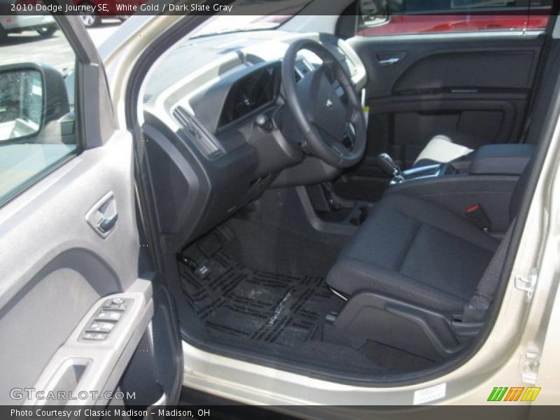 White Gold / Dark Slate Gray 2010 Dodge Journey SE