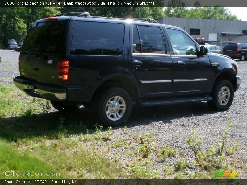 Deep Wedgewood Blue Metallic / Medium Graphite 2000 Ford Expedition XLT 4x4