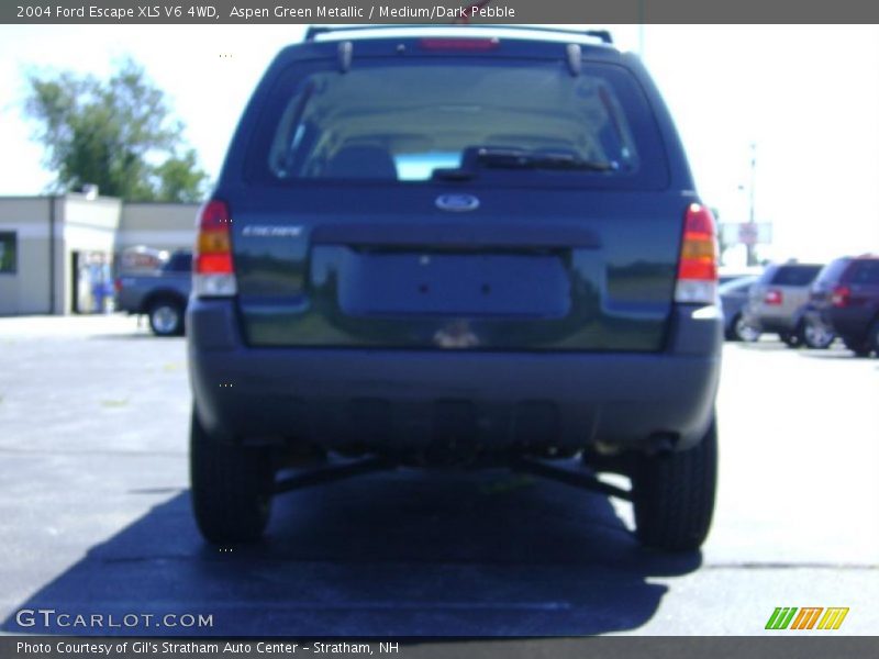 Aspen Green Metallic / Medium/Dark Pebble 2004 Ford Escape XLS V6 4WD
