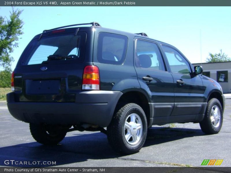 Aspen Green Metallic / Medium/Dark Pebble 2004 Ford Escape XLS V6 4WD
