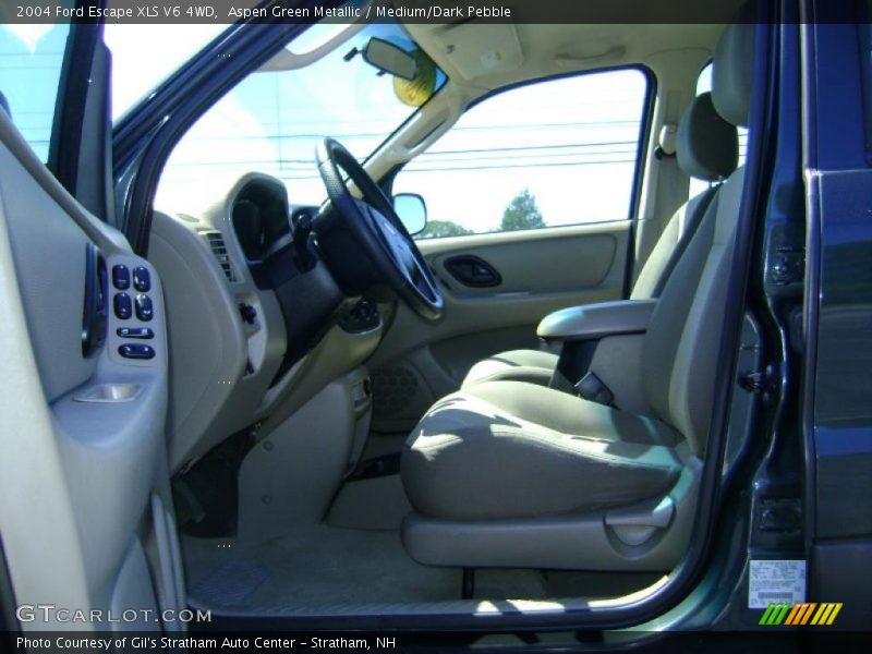 Aspen Green Metallic / Medium/Dark Pebble 2004 Ford Escape XLS V6 4WD