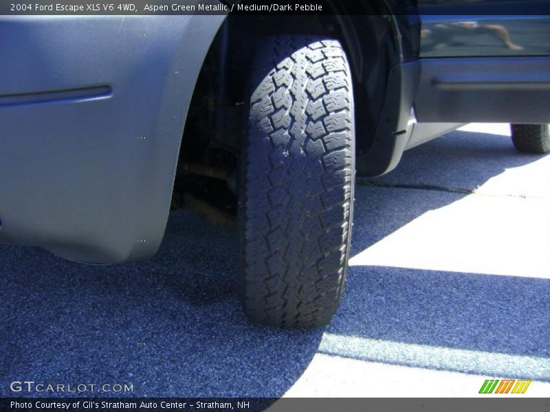 Aspen Green Metallic / Medium/Dark Pebble 2004 Ford Escape XLS V6 4WD