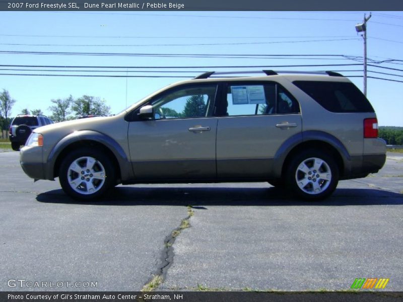 Dune Pearl Metallic / Pebble Beige 2007 Ford Freestyle SEL