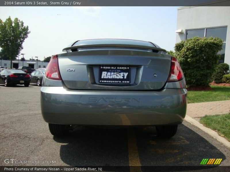 Storm Grey / Grey 2004 Saturn ION 3 Sedan