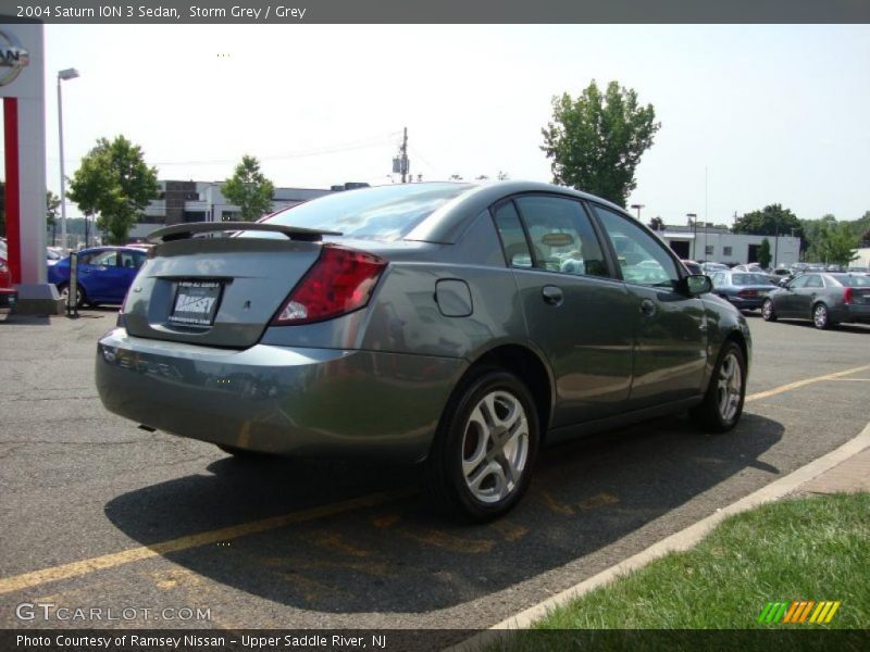 Storm Grey / Grey 2004 Saturn ION 3 Sedan