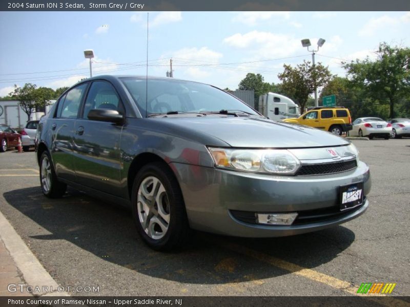 Storm Grey / Grey 2004 Saturn ION 3 Sedan