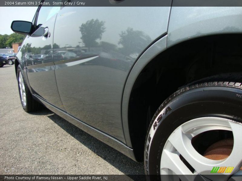 Storm Grey / Grey 2004 Saturn ION 3 Sedan