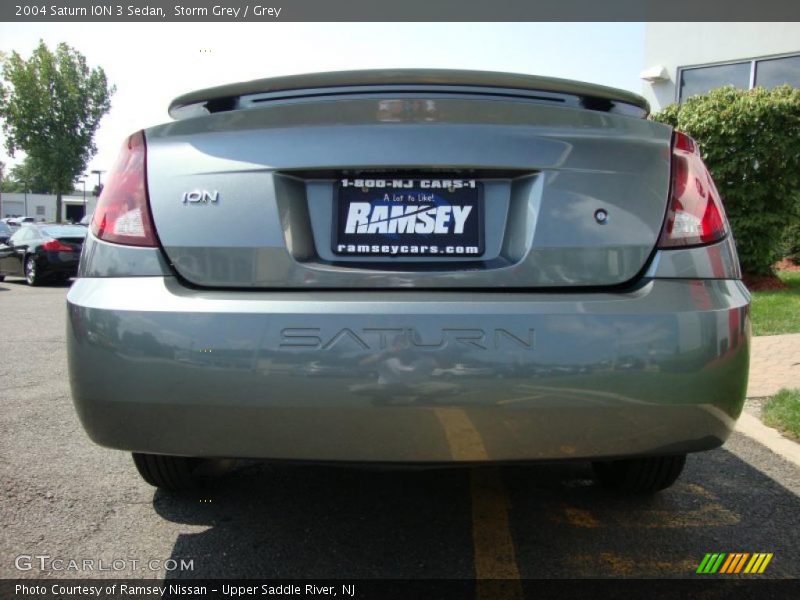 Storm Grey / Grey 2004 Saturn ION 3 Sedan