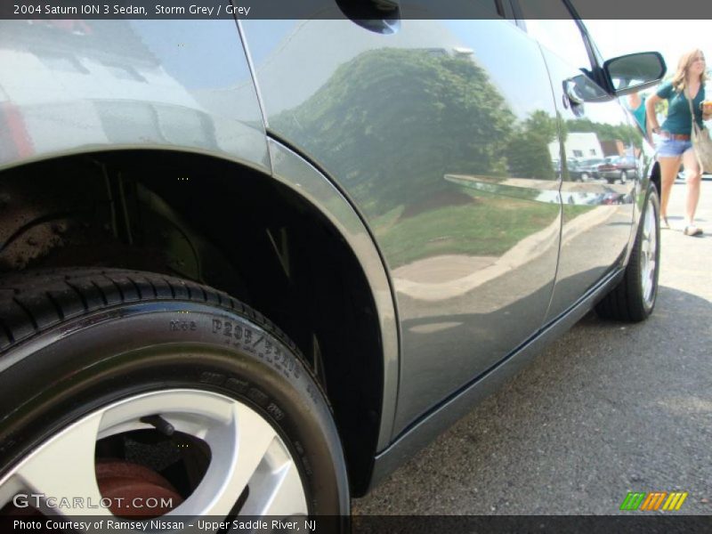 Storm Grey / Grey 2004 Saturn ION 3 Sedan