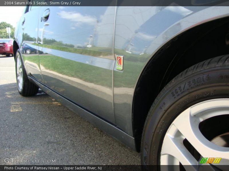 Storm Grey / Grey 2004 Saturn ION 3 Sedan