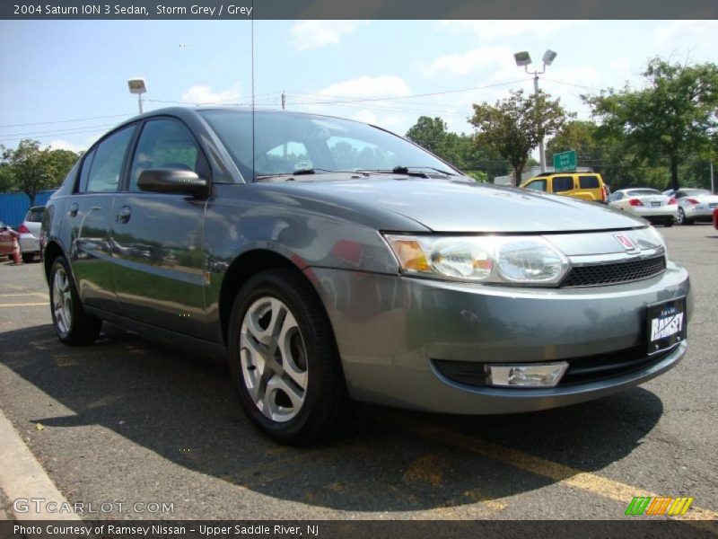 Storm Grey / Grey 2004 Saturn ION 3 Sedan