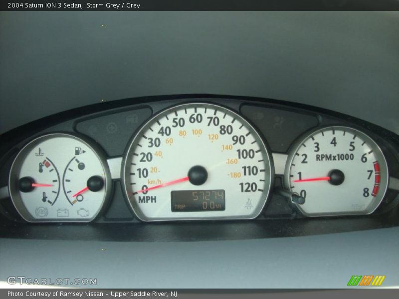 Storm Grey / Grey 2004 Saturn ION 3 Sedan