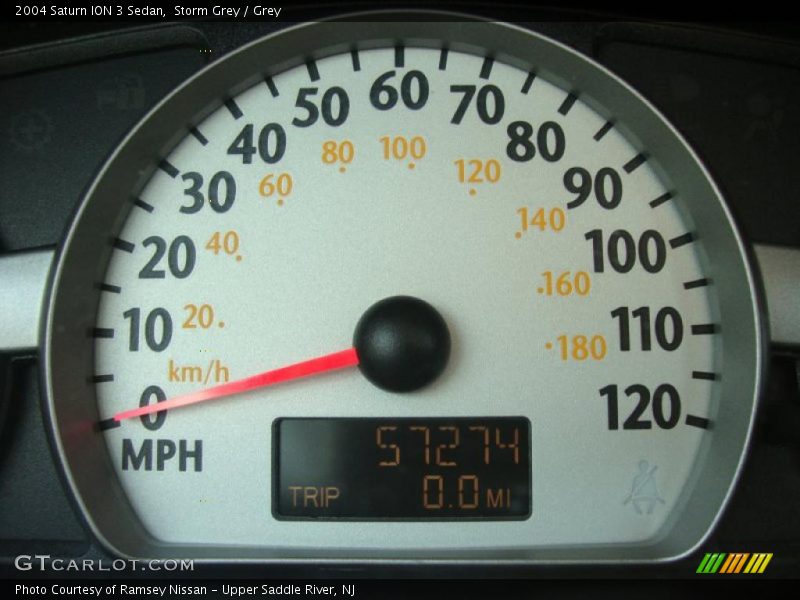Storm Grey / Grey 2004 Saturn ION 3 Sedan