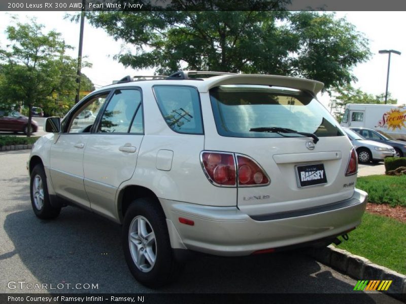 Pearl White / Ivory 2000 Lexus RX 300 AWD