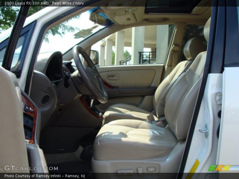 Pearl White / Ivory 2000 Lexus RX 300 AWD