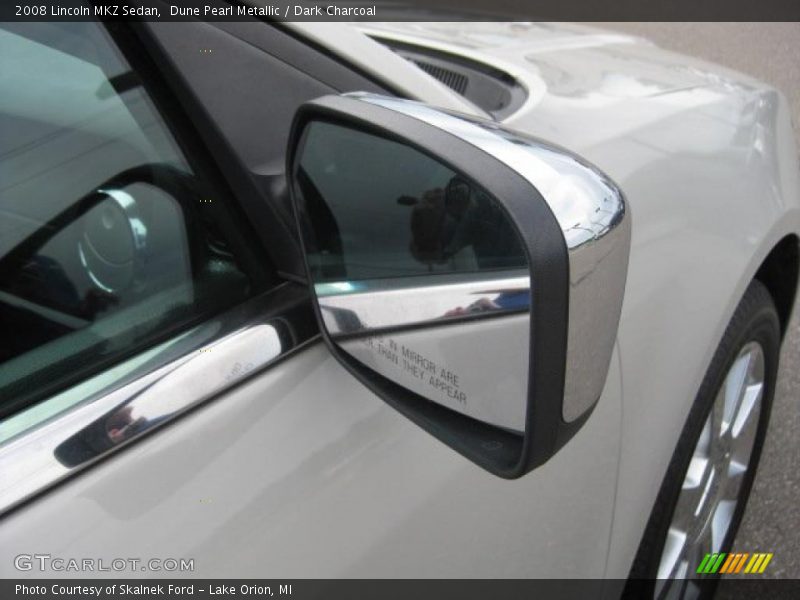 Dune Pearl Metallic / Dark Charcoal 2008 Lincoln MKZ Sedan