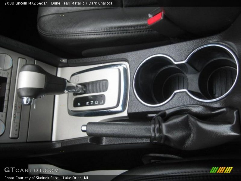 Dune Pearl Metallic / Dark Charcoal 2008 Lincoln MKZ Sedan
