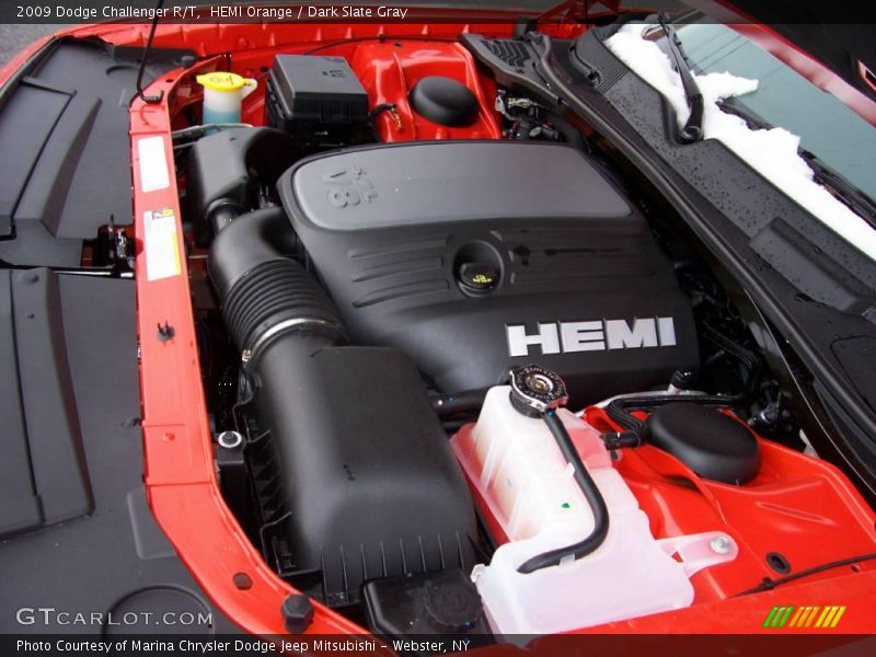 HEMI Orange / Dark Slate Gray 2009 Dodge Challenger R/T
