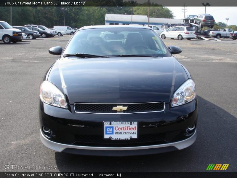 Black / Ebony 2006 Chevrolet Monte Carlo SS