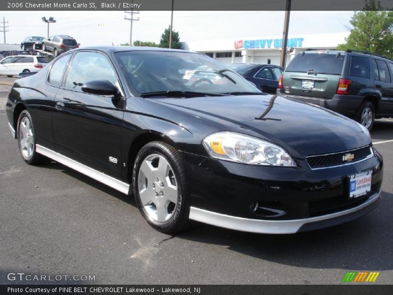 Black / Ebony 2006 Chevrolet Monte Carlo SS