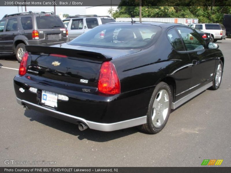 Black / Ebony 2006 Chevrolet Monte Carlo SS