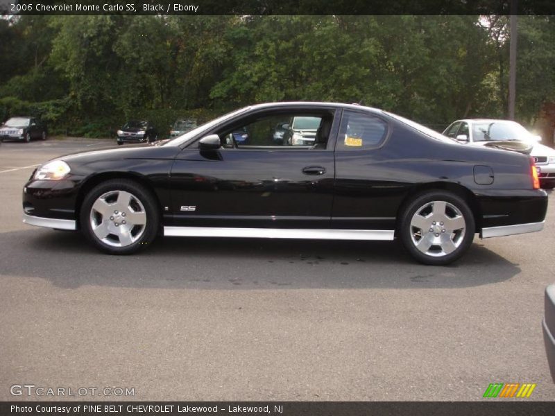 Black / Ebony 2006 Chevrolet Monte Carlo SS