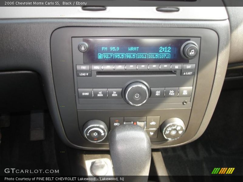 Black / Ebony 2006 Chevrolet Monte Carlo SS