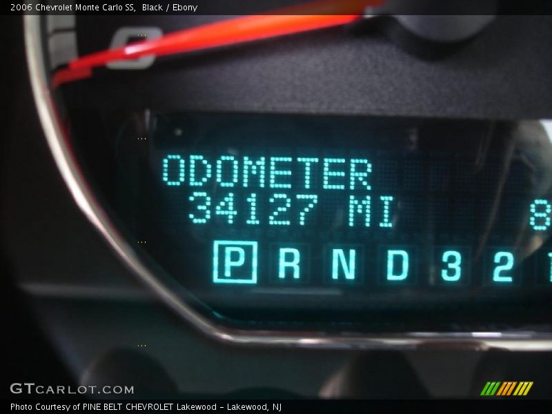 Black / Ebony 2006 Chevrolet Monte Carlo SS