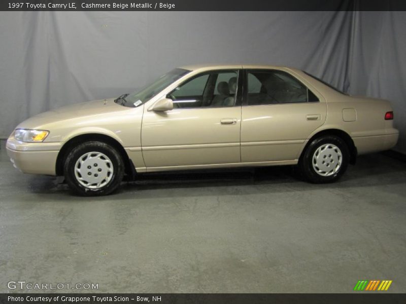 Cashmere Beige Metallic / Beige 1997 Toyota Camry LE