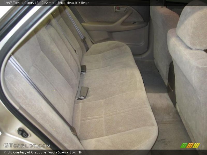 Cashmere Beige Metallic / Beige 1997 Toyota Camry LE