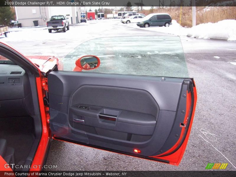 HEMI Orange / Dark Slate Gray 2009 Dodge Challenger R/T