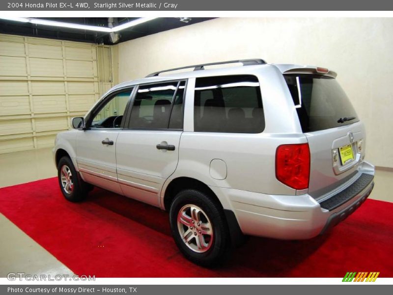 Starlight Silver Metallic / Gray 2004 Honda Pilot EX-L 4WD