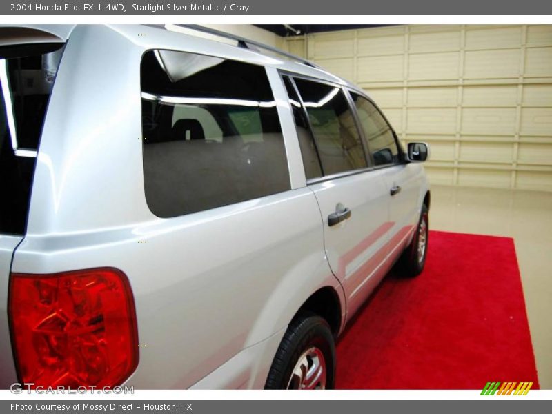 Starlight Silver Metallic / Gray 2004 Honda Pilot EX-L 4WD