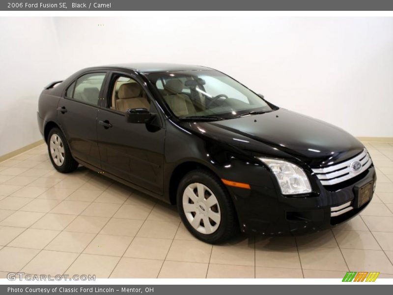 Black / Camel 2006 Ford Fusion SE