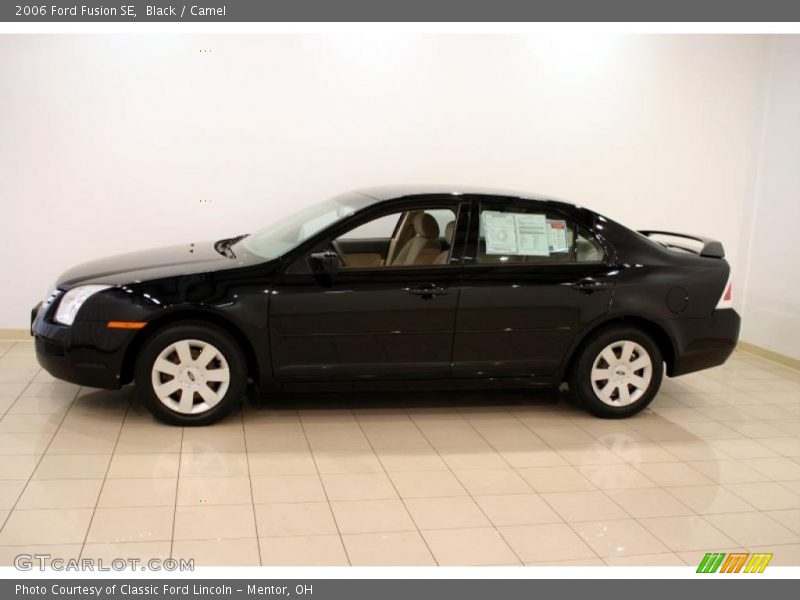 Black / Camel 2006 Ford Fusion SE