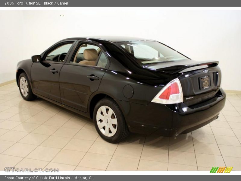 Black / Camel 2006 Ford Fusion SE