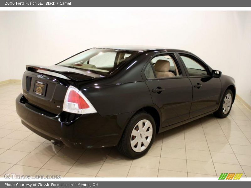 Black / Camel 2006 Ford Fusion SE