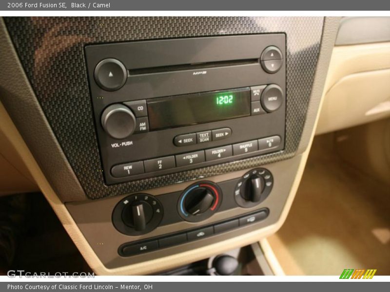 Black / Camel 2006 Ford Fusion SE
