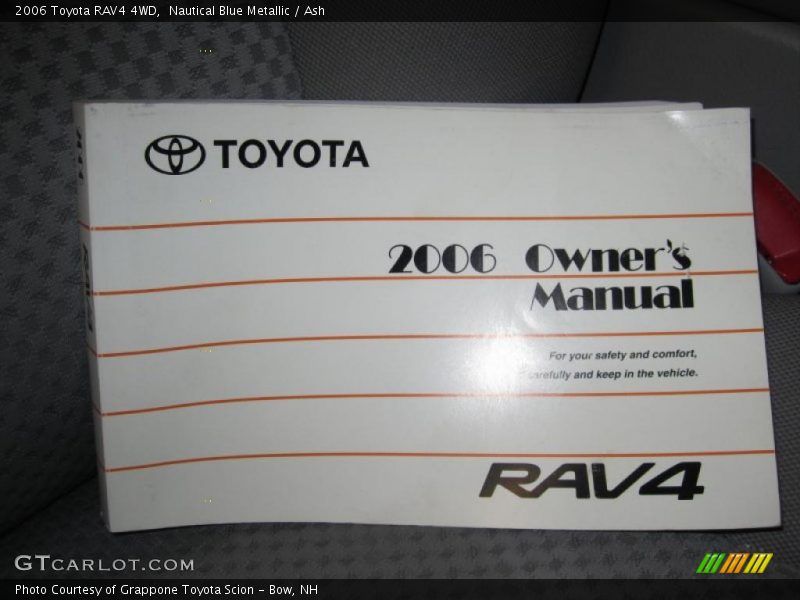 Nautical Blue Metallic / Ash 2006 Toyota RAV4 4WD
