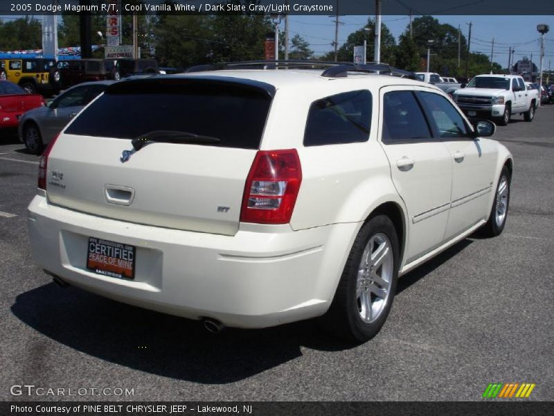 Cool Vanilla White / Dark Slate Gray/Light Graystone 2005 Dodge Magnum R/T