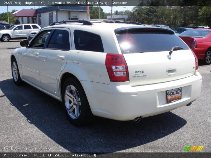 Cool Vanilla White / Dark Slate Gray/Light Graystone 2005 Dodge Magnum R/T