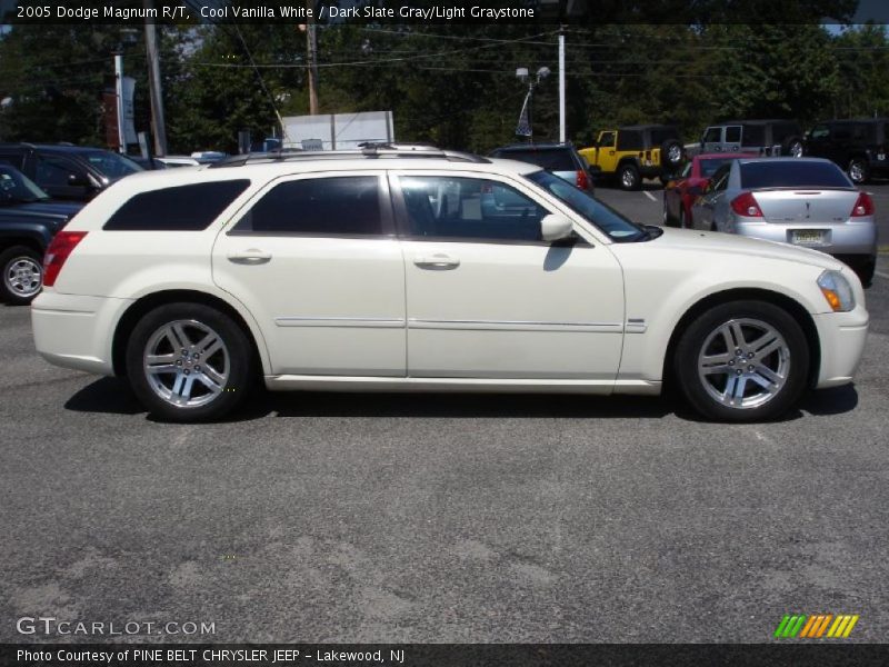 Cool Vanilla White / Dark Slate Gray/Light Graystone 2005 Dodge Magnum R/T