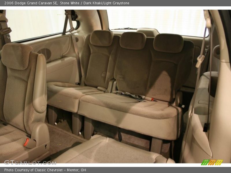 Stone White / Dark Khaki/Light Graystone 2006 Dodge Grand Caravan SE