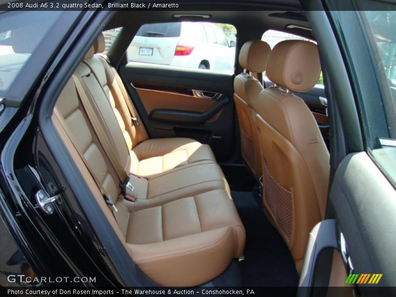 Brilliant Black / Amaretto 2008 Audi A6 3.2 quattro Sedan