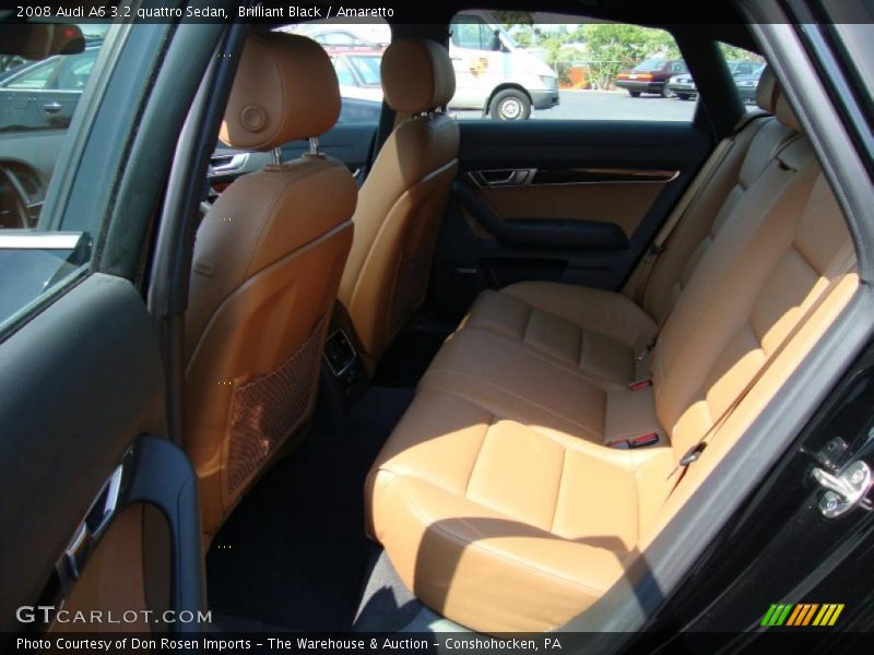 Brilliant Black / Amaretto 2008 Audi A6 3.2 quattro Sedan