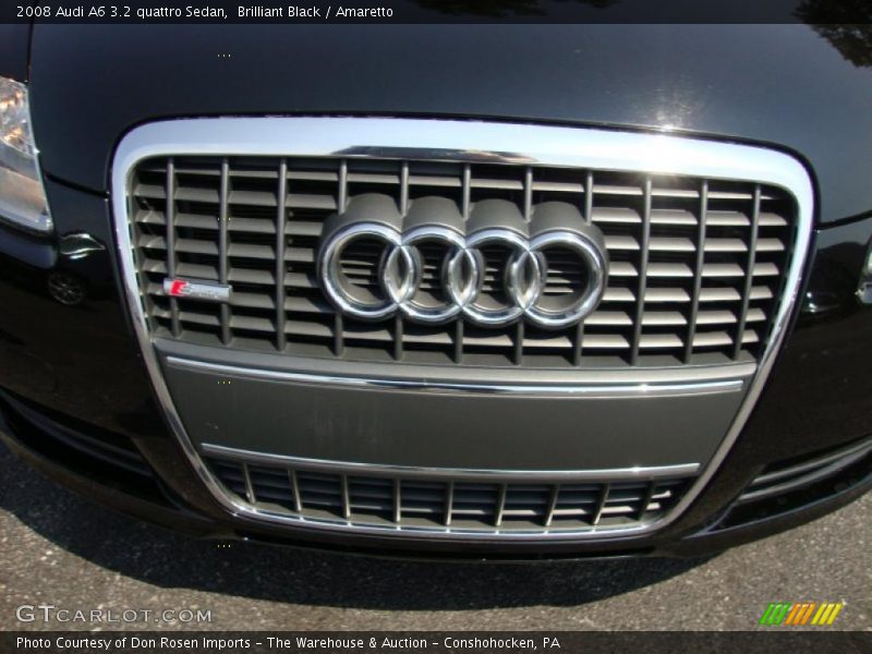 Brilliant Black / Amaretto 2008 Audi A6 3.2 quattro Sedan