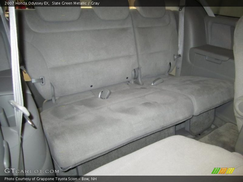 Slate Green Metallic / Gray 2007 Honda Odyssey EX