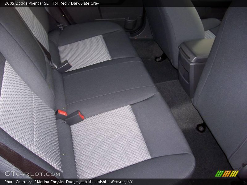 Tor Red / Dark Slate Gray 2009 Dodge Avenger SE